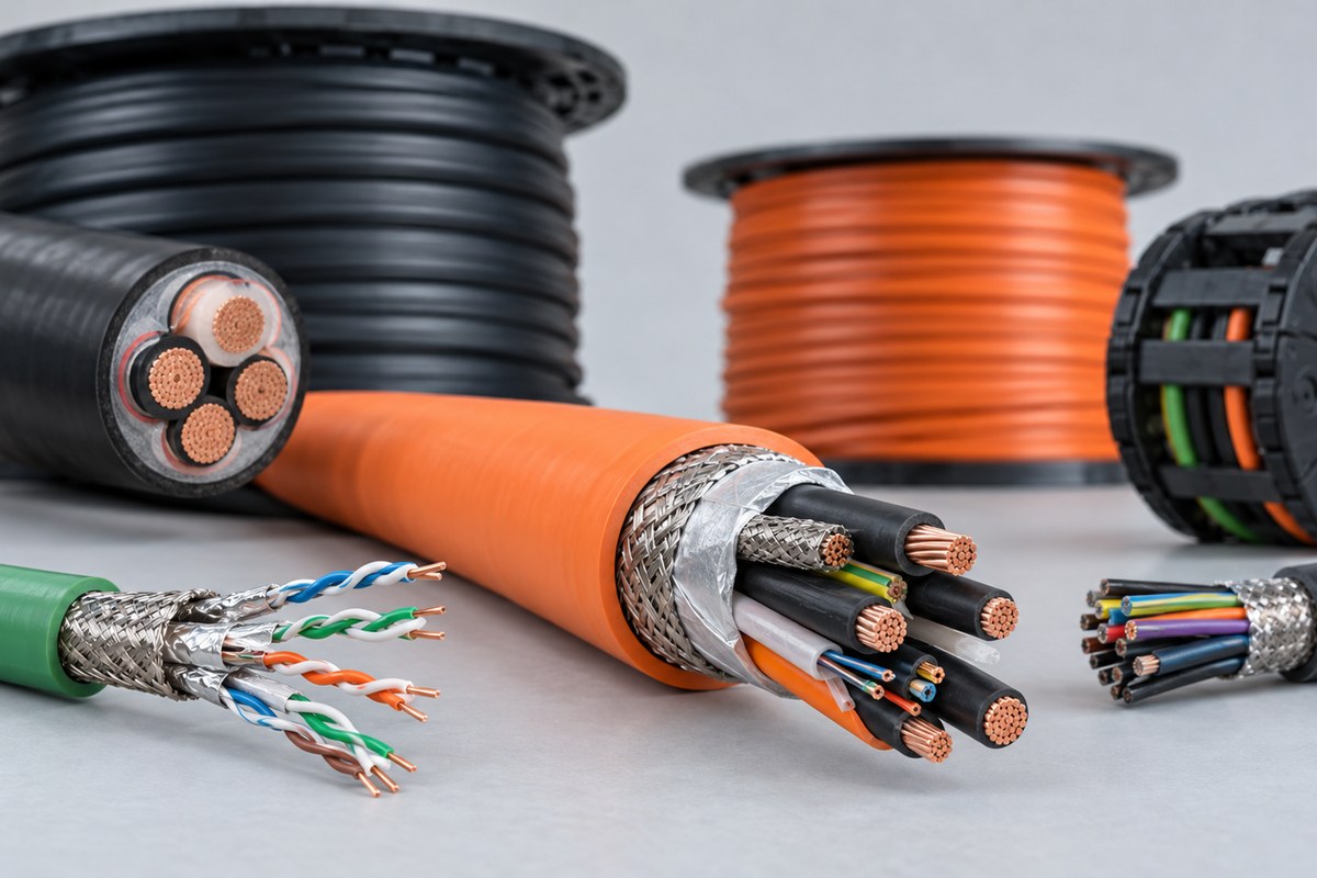Кабели Industrial Ethernet и гибридные Nexans