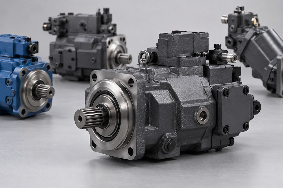 Регулируемые насосы для открытого контура KEDA Hydraulic