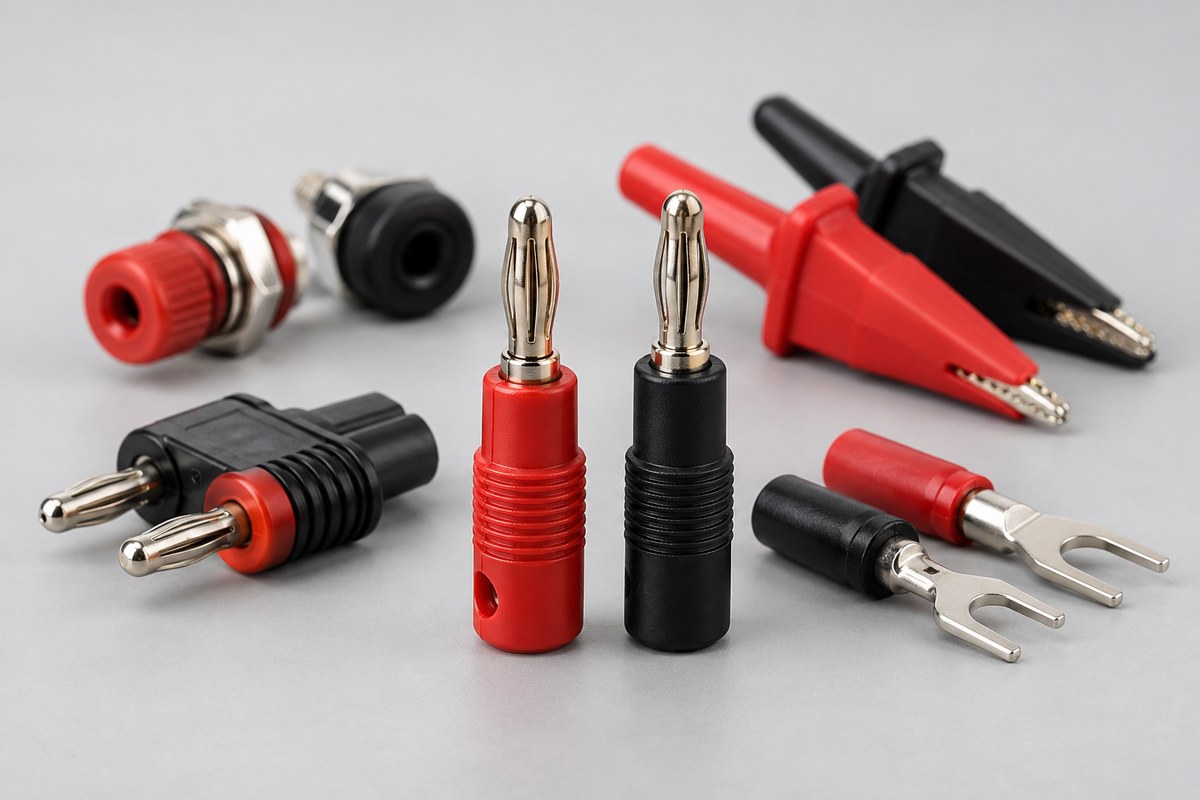 Банановые разъёмы и клеммы Pomona Electronics