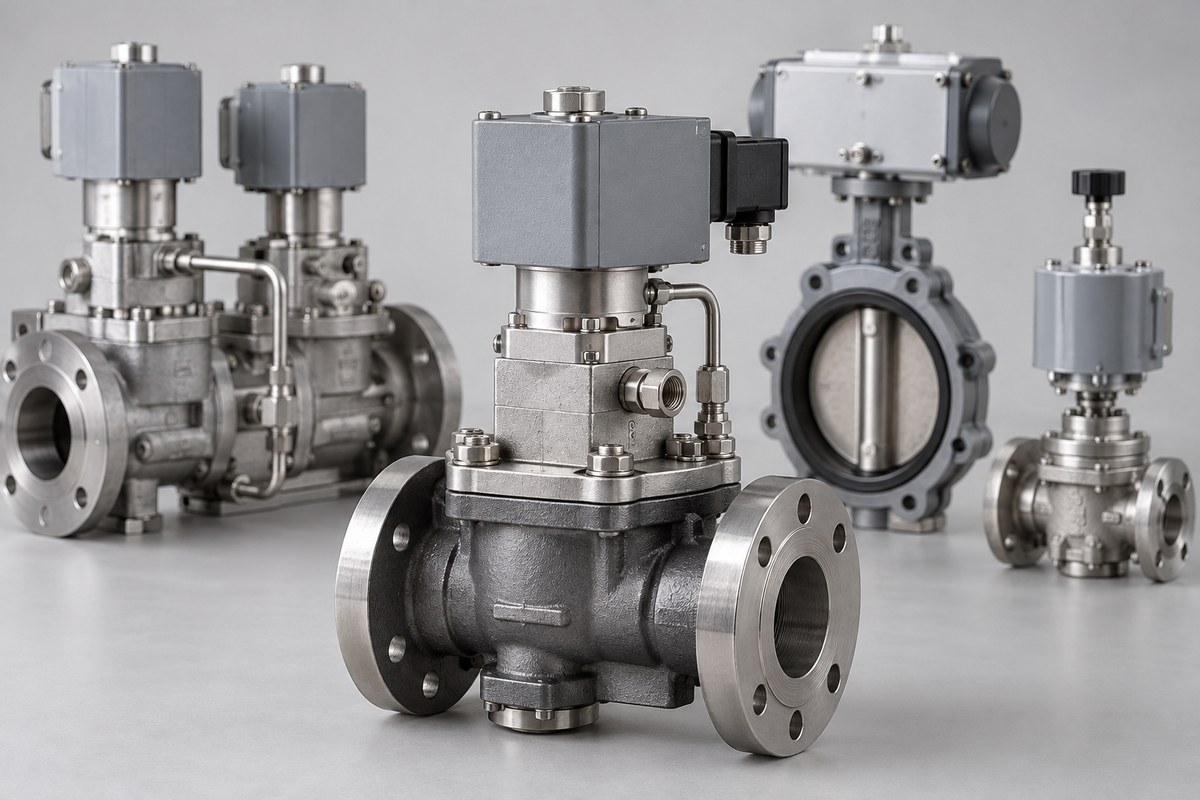 Клапаны и сервоприводы ESA Pyronics