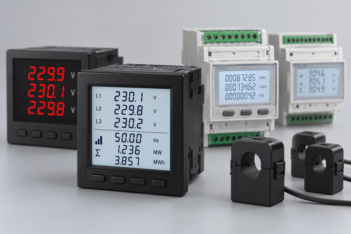 Многофункциональные счётчики SATEC PM130 PLUS, PM135, EM133