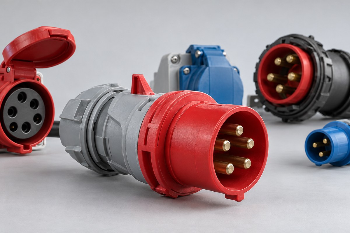 Промышленные вилки и розетки Amphenol CEE