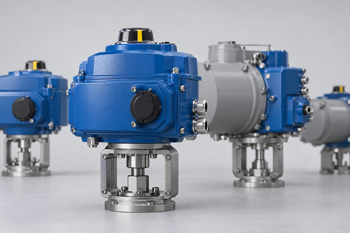 Неполноповоротные электроприводы BIFFI F01 3000 и EFS 3000