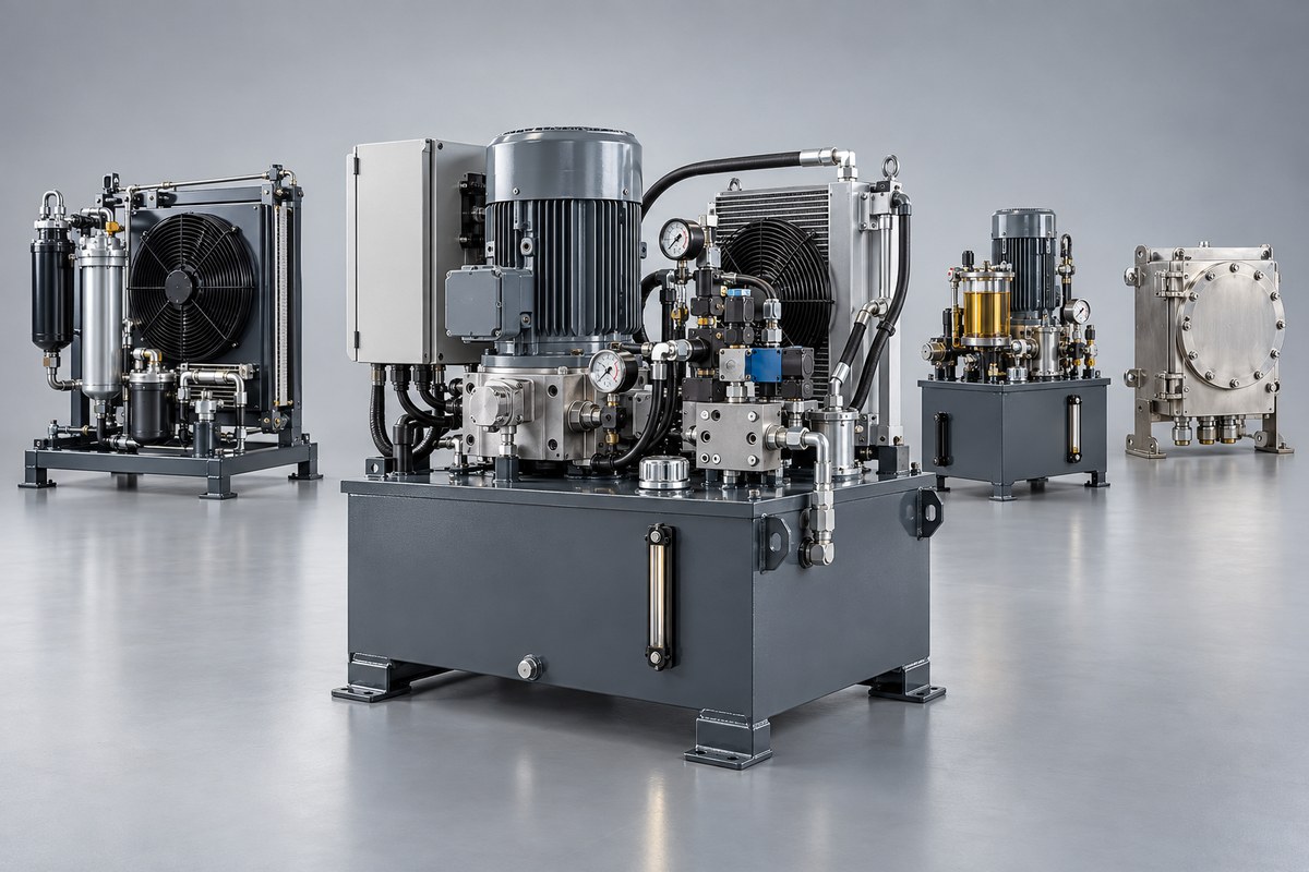 Гидростанции и установки охлаждения Universal Hydraulik