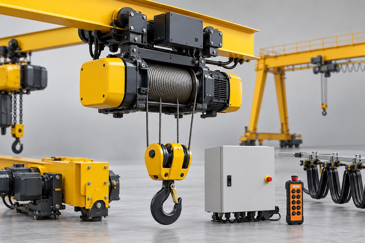 Крановые комплекты и мостовые краны Podemcrane