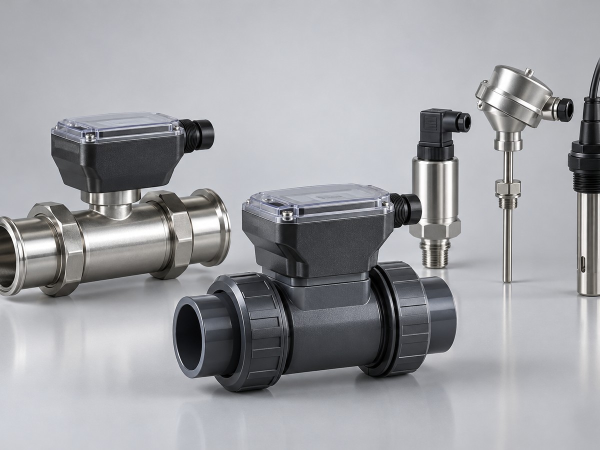 Расходомеры и датчики Bürkert