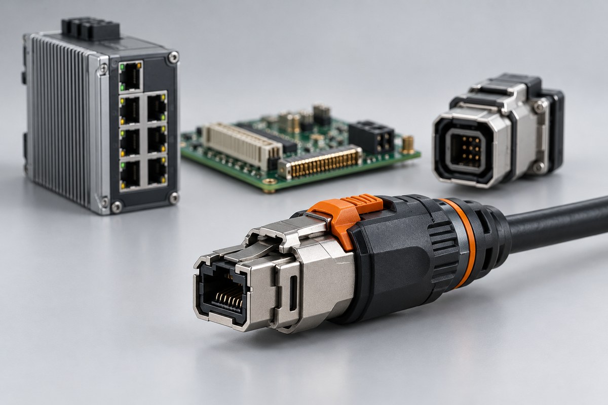 Ethernet, печатные платы и коммутаторы HARTING