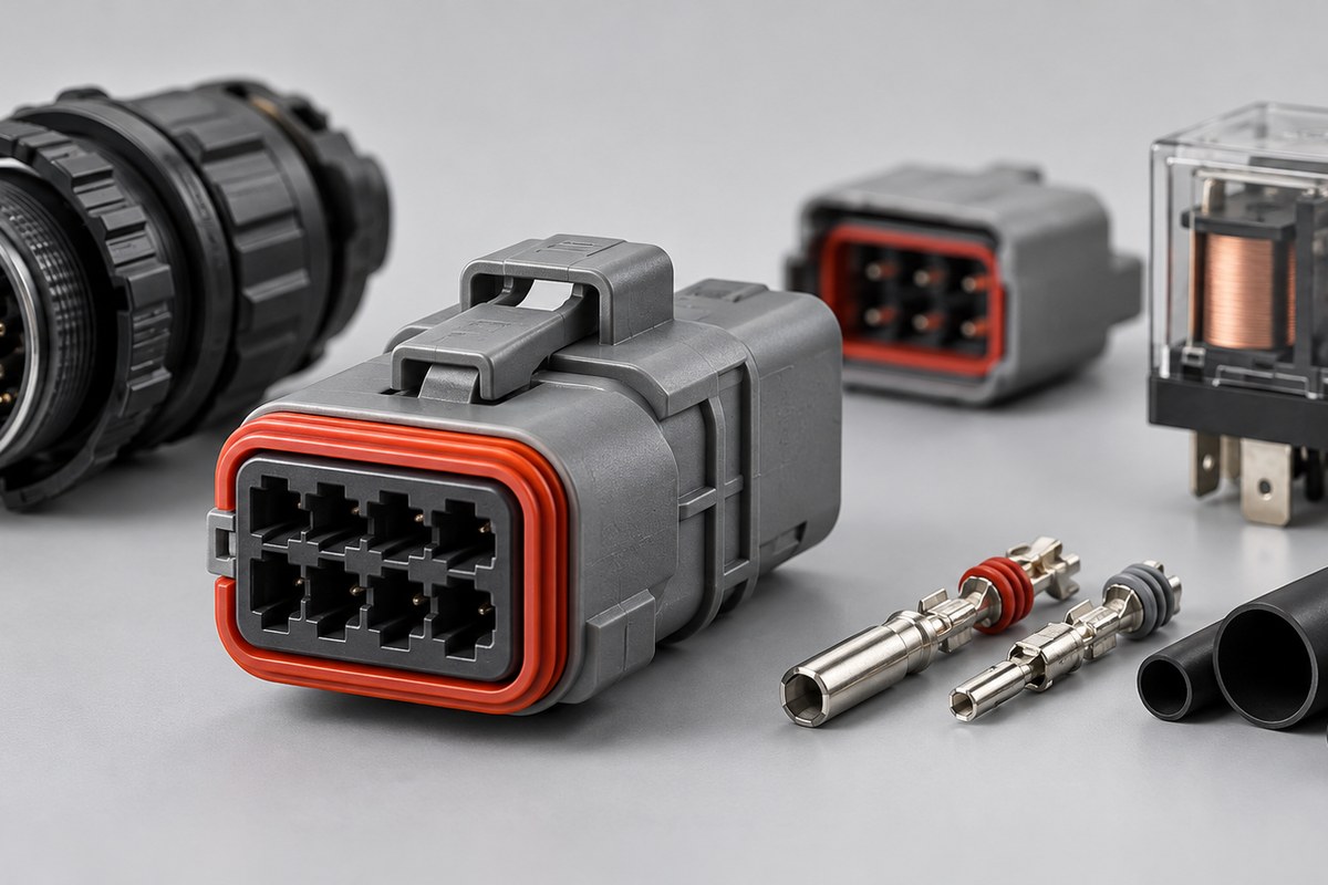 Разъёмы DEUTSCH DT, DTM, HD30 TE Connectivity