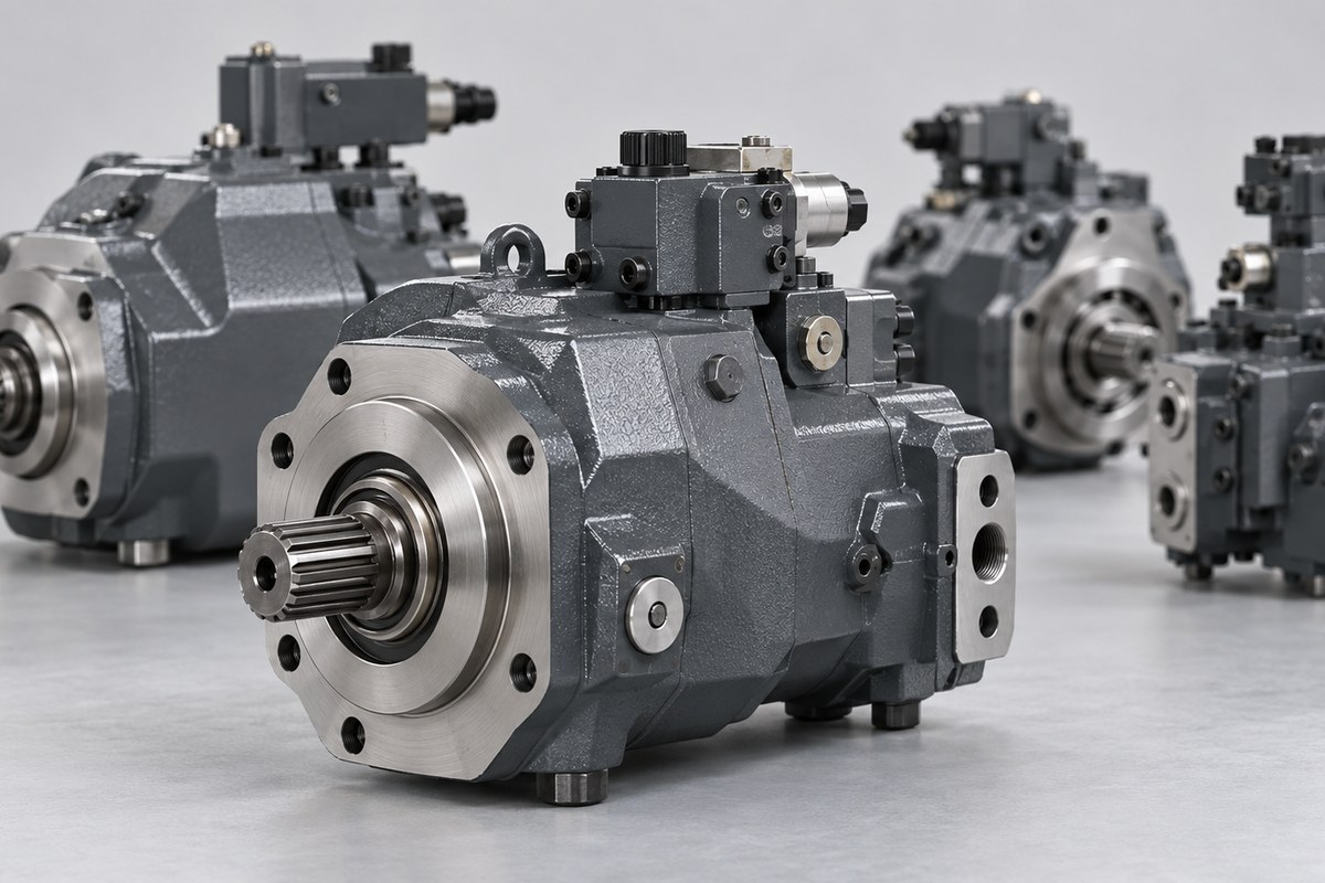Аксиально-поршневые насосы Poclain Hydraulics PM