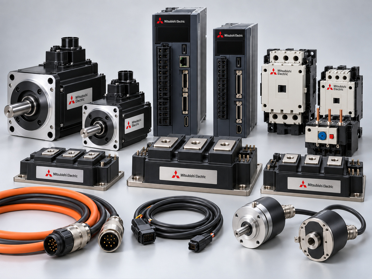 Сервоприводы и модули IGBT Mitsubishi Electric