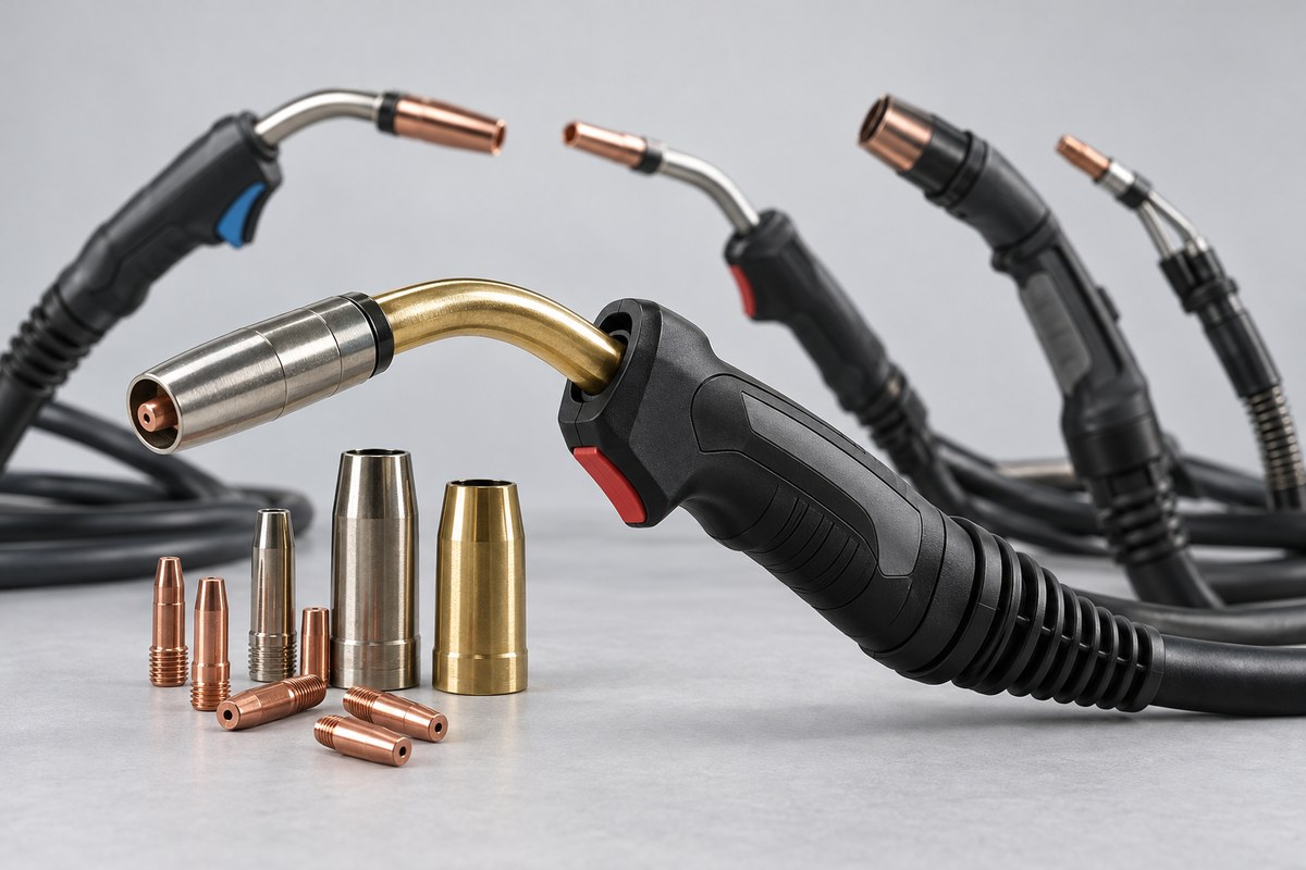 Горелки MIG/MAG с газовым охлаждением ABICOR BINZEL