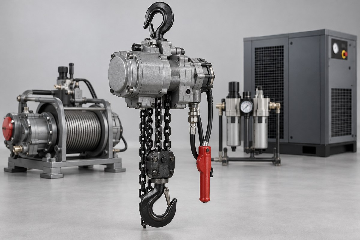 Пневматические тали и лебёдки Ingersoll Rand