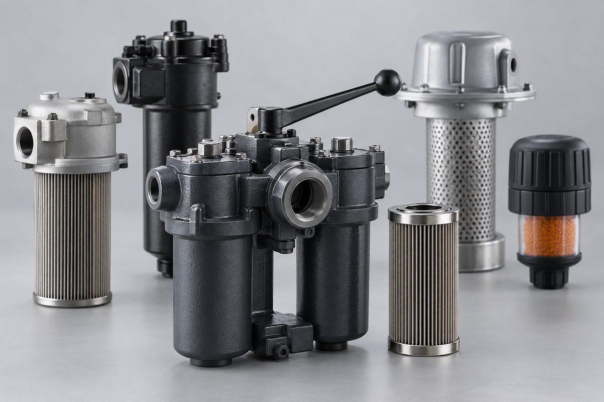 Сдвоенные, всасывающие и сливные фильтры Filtration Group