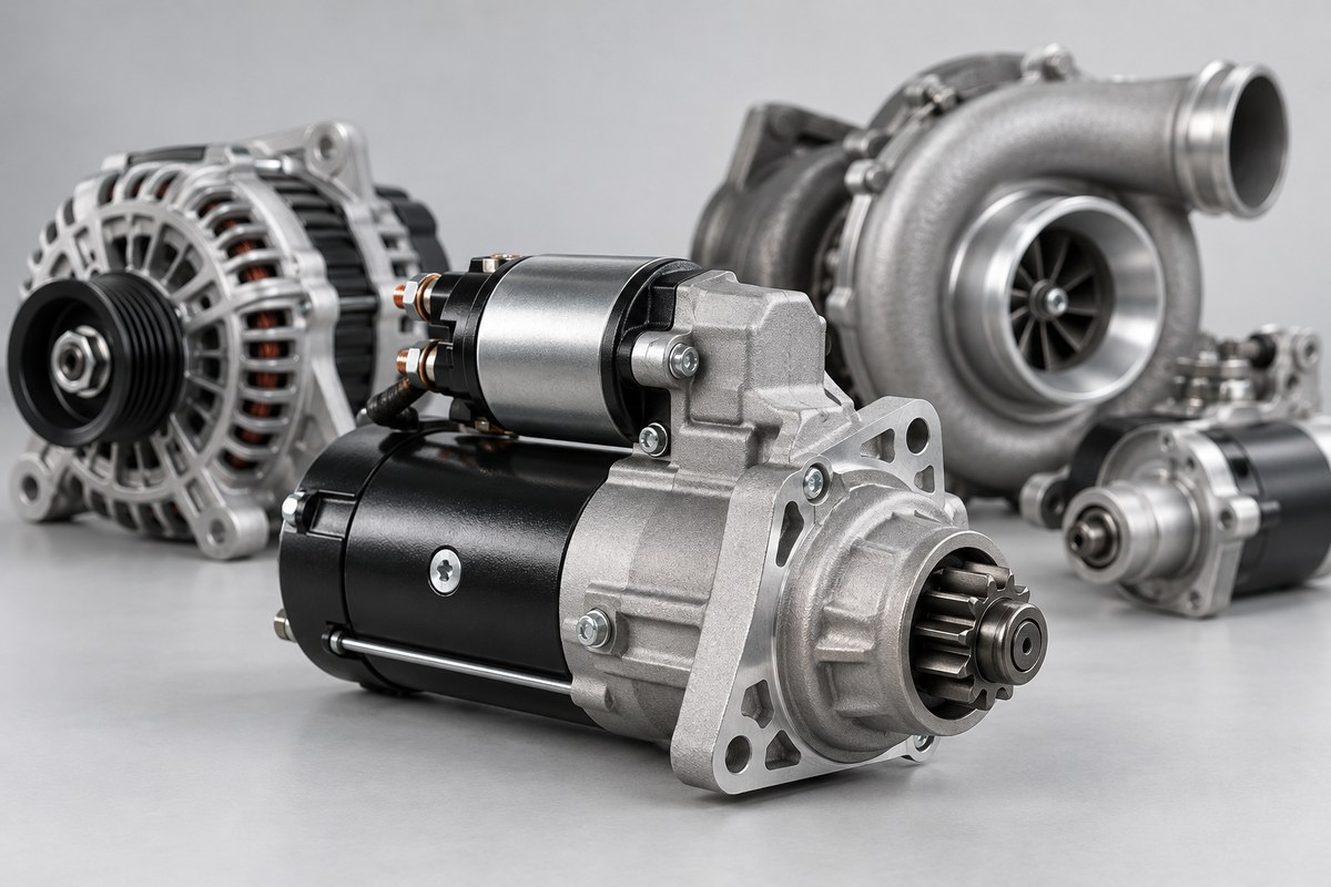 Стартеры и генераторы MAHLE