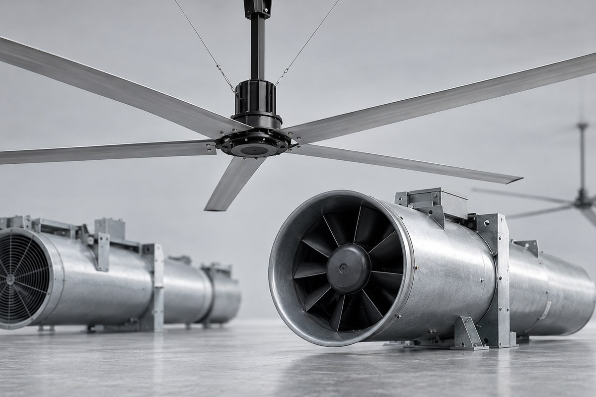 Потолочные вентиляторы VORTICE NORDIK HVLS