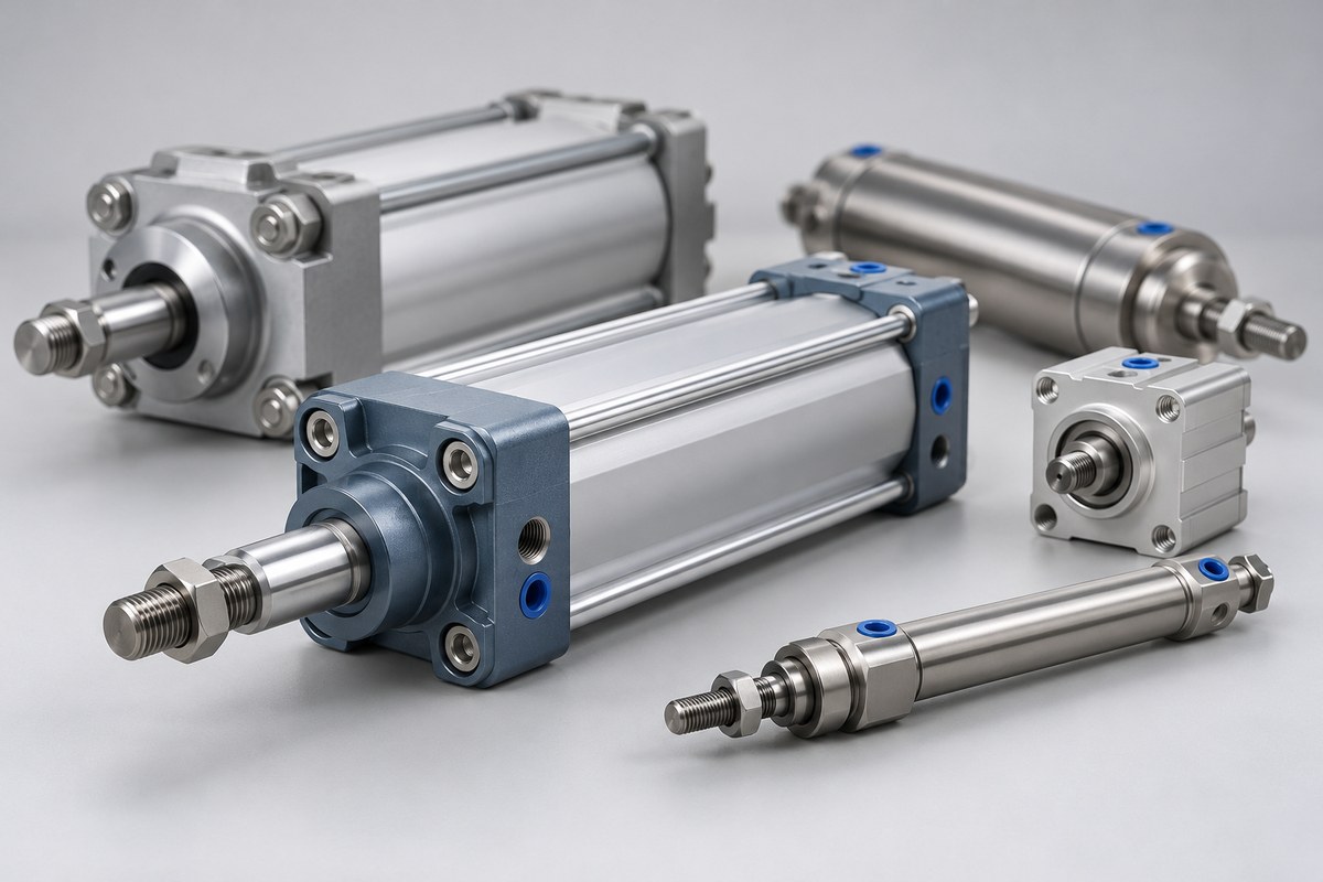 Пневмоцилиндры ISO 15552 и ISO 6432 UNIVER