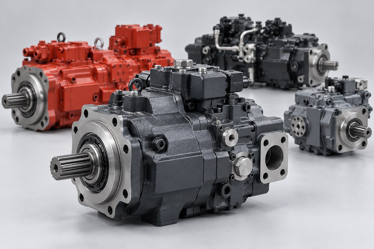 Насосы K3VL, K3VLS, K3VG и K8V Kawasaki