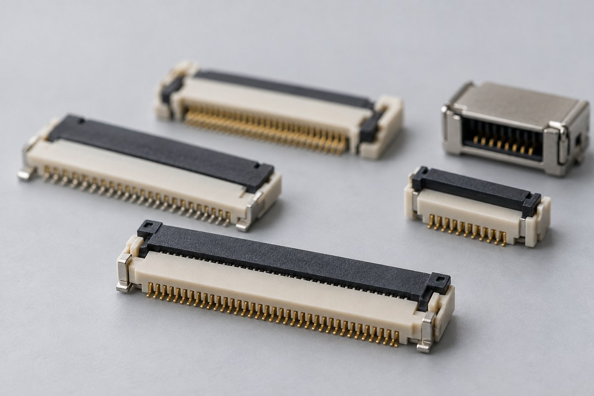 Разъёмы FPC/FFC Hirose FH12, FH28, FH52