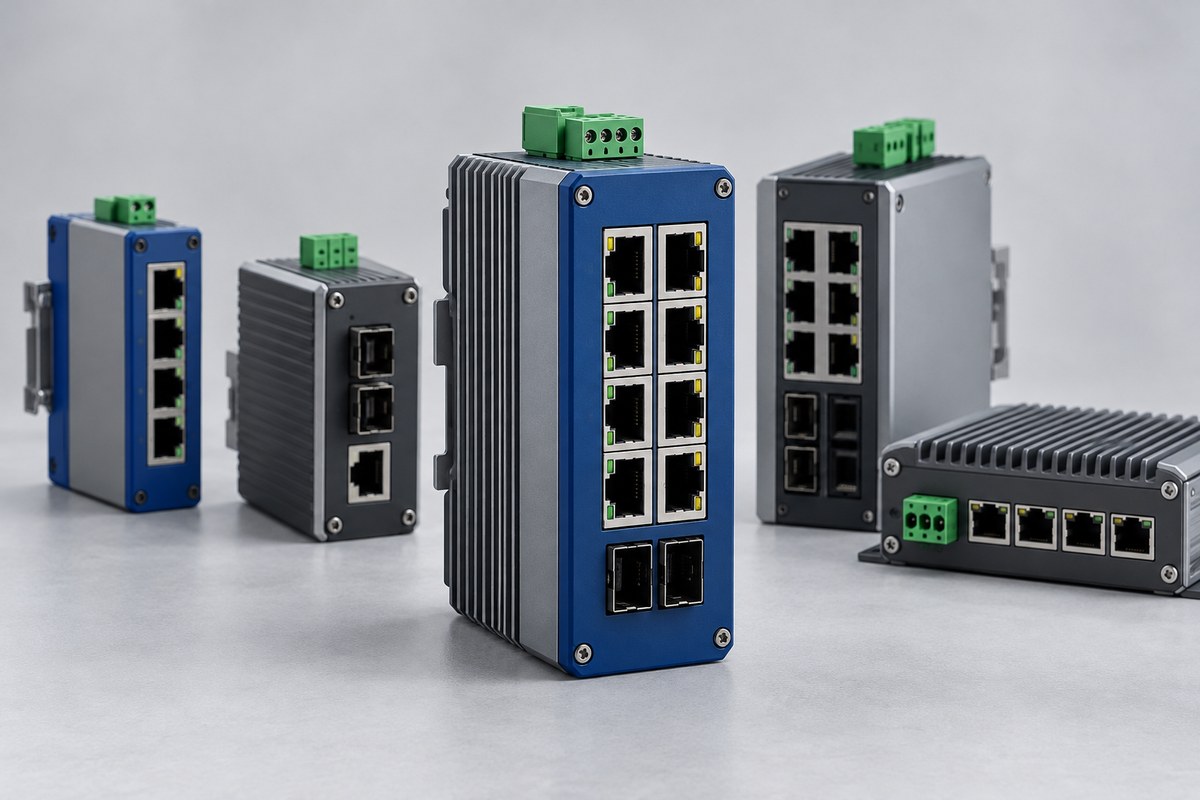 Промышленные коммутаторы Ethernet ICP DAS