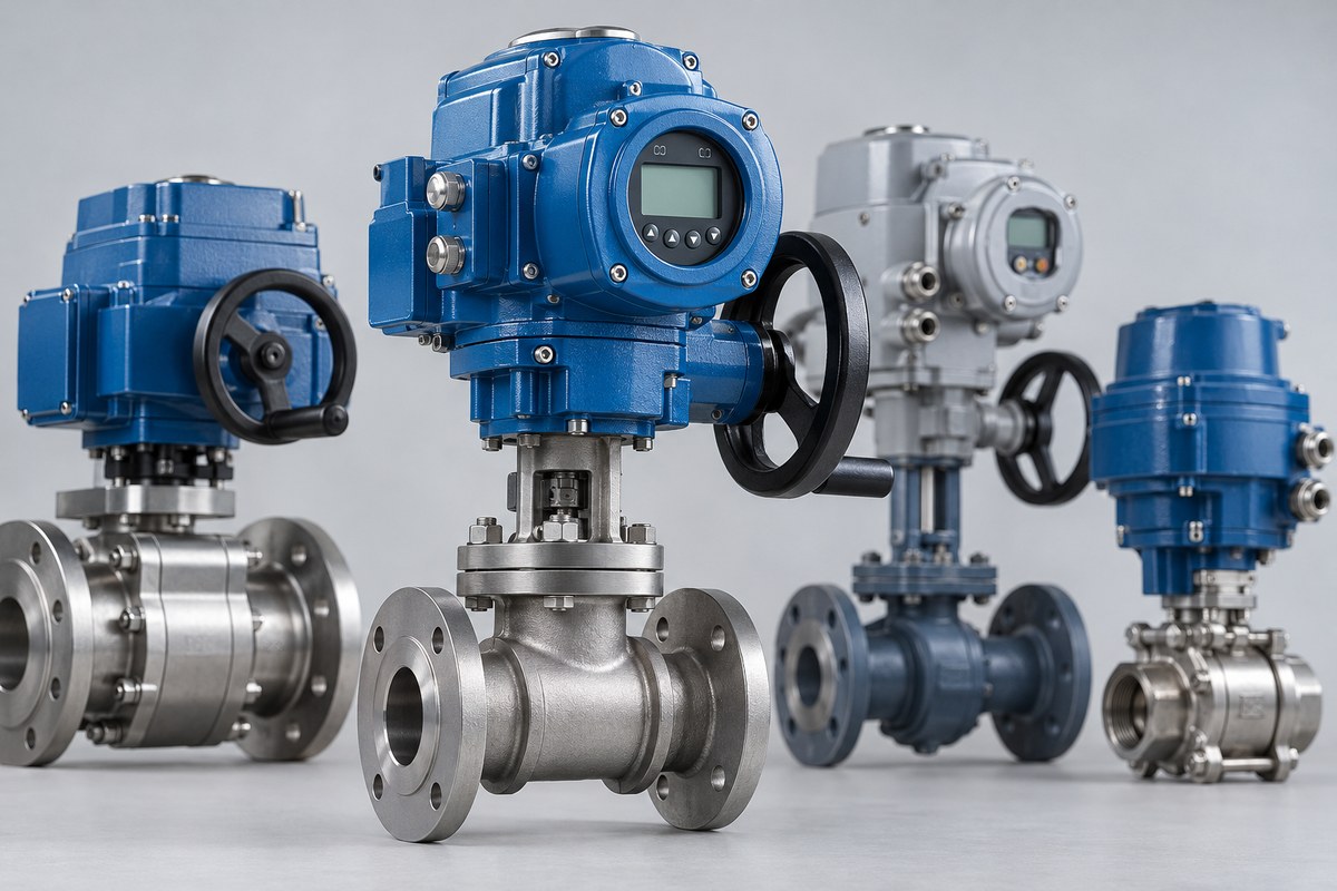 Многооборотные электроприводы Bernard Controls ST с INTELLI+
