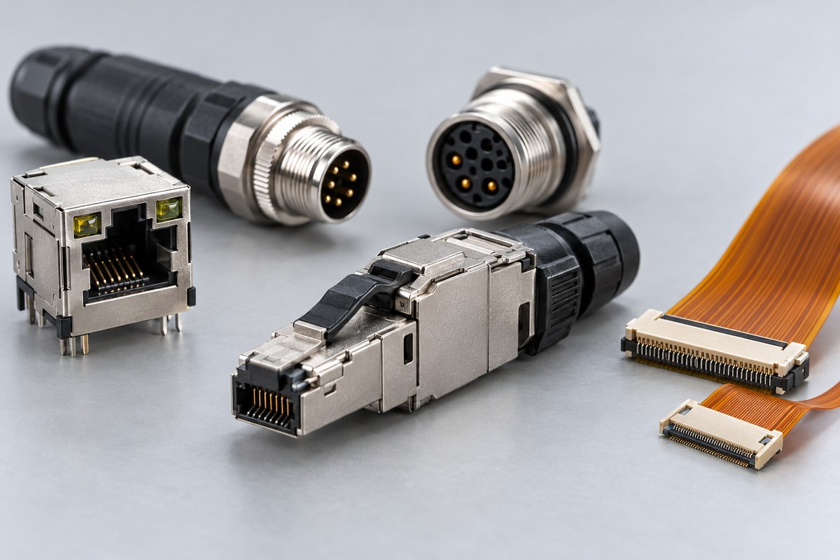 Промышленные разъёмы RJ45 Y-CON YAMAICHI