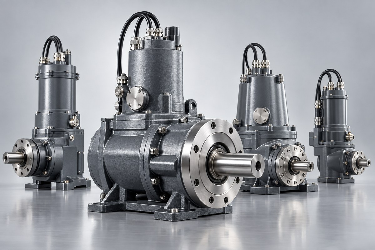 Погружные приводы IP68 Bauer Gear Motor
