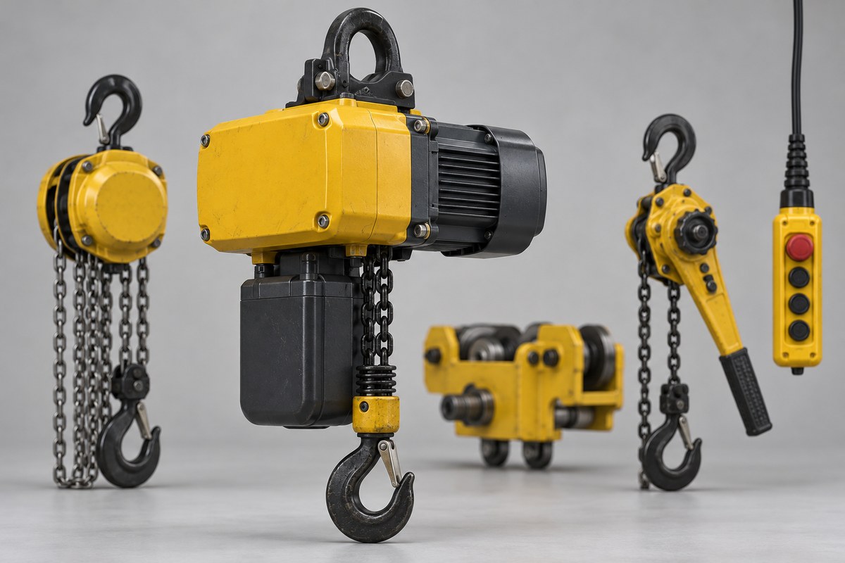 Цепные тали Konecranes