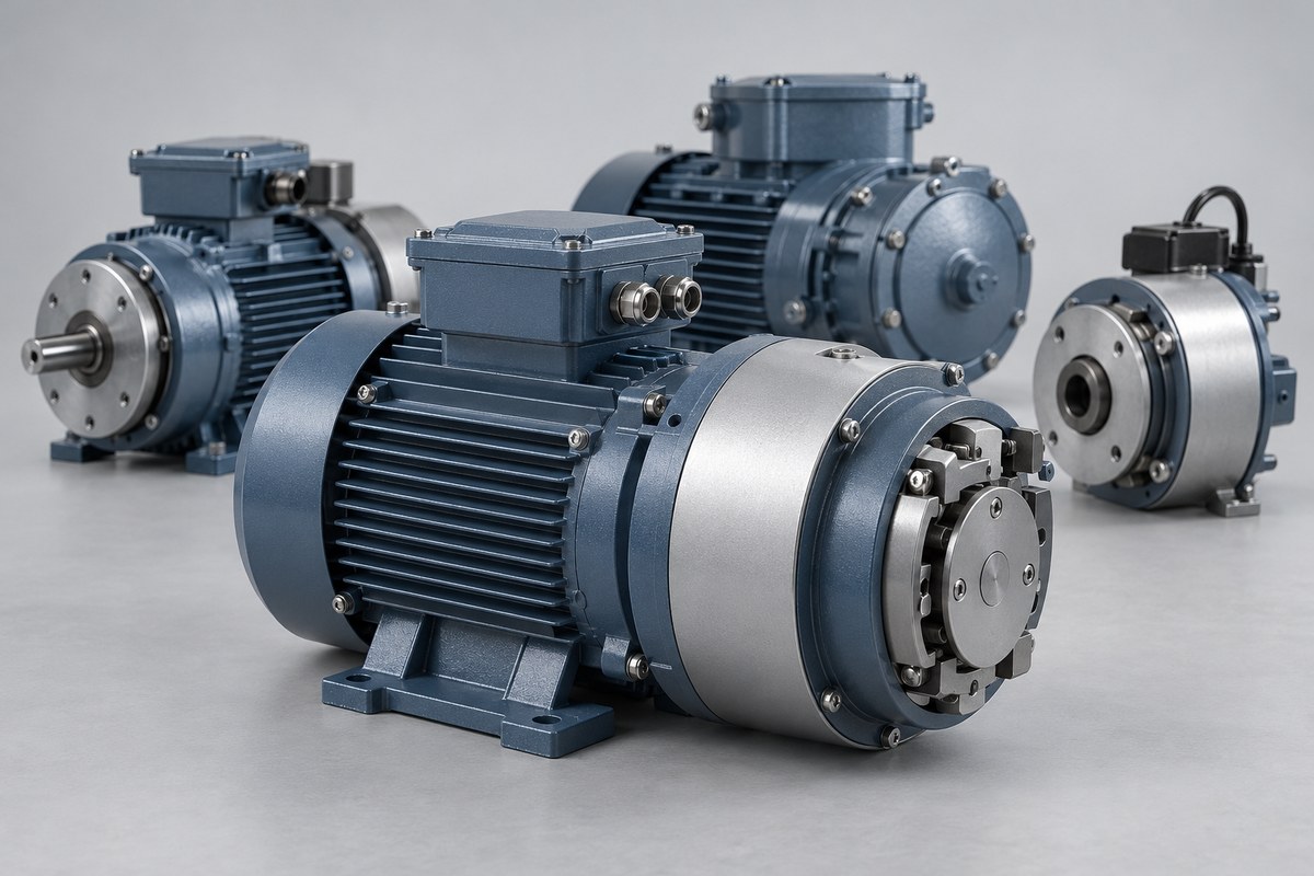 Электромагнитные тормоза CANTONI H2SP и 2H2SP