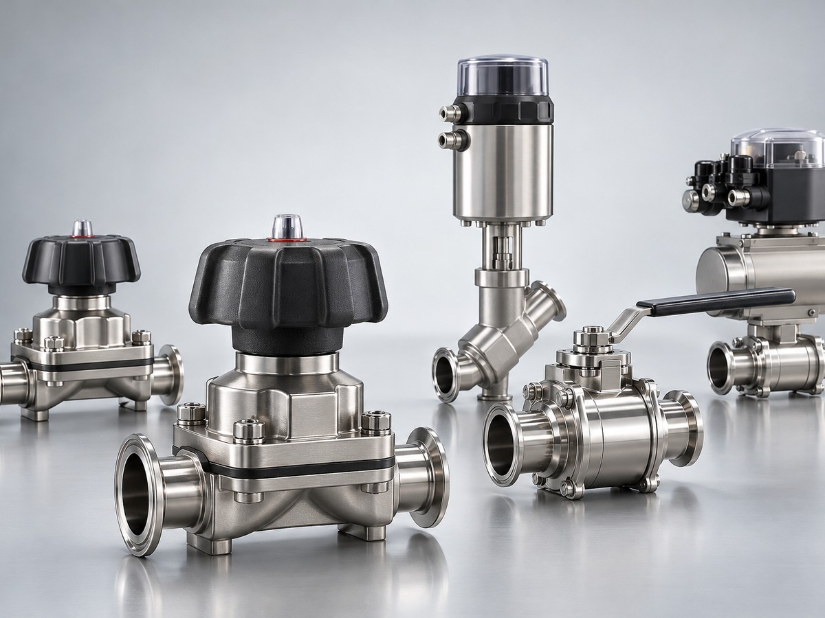 Процессные клапаны и приводы Bürkert