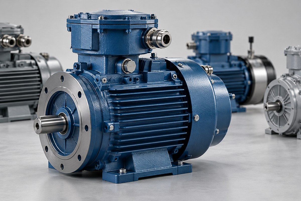 Взрывозащищённые электродвигатели ATEX AC-Motoren