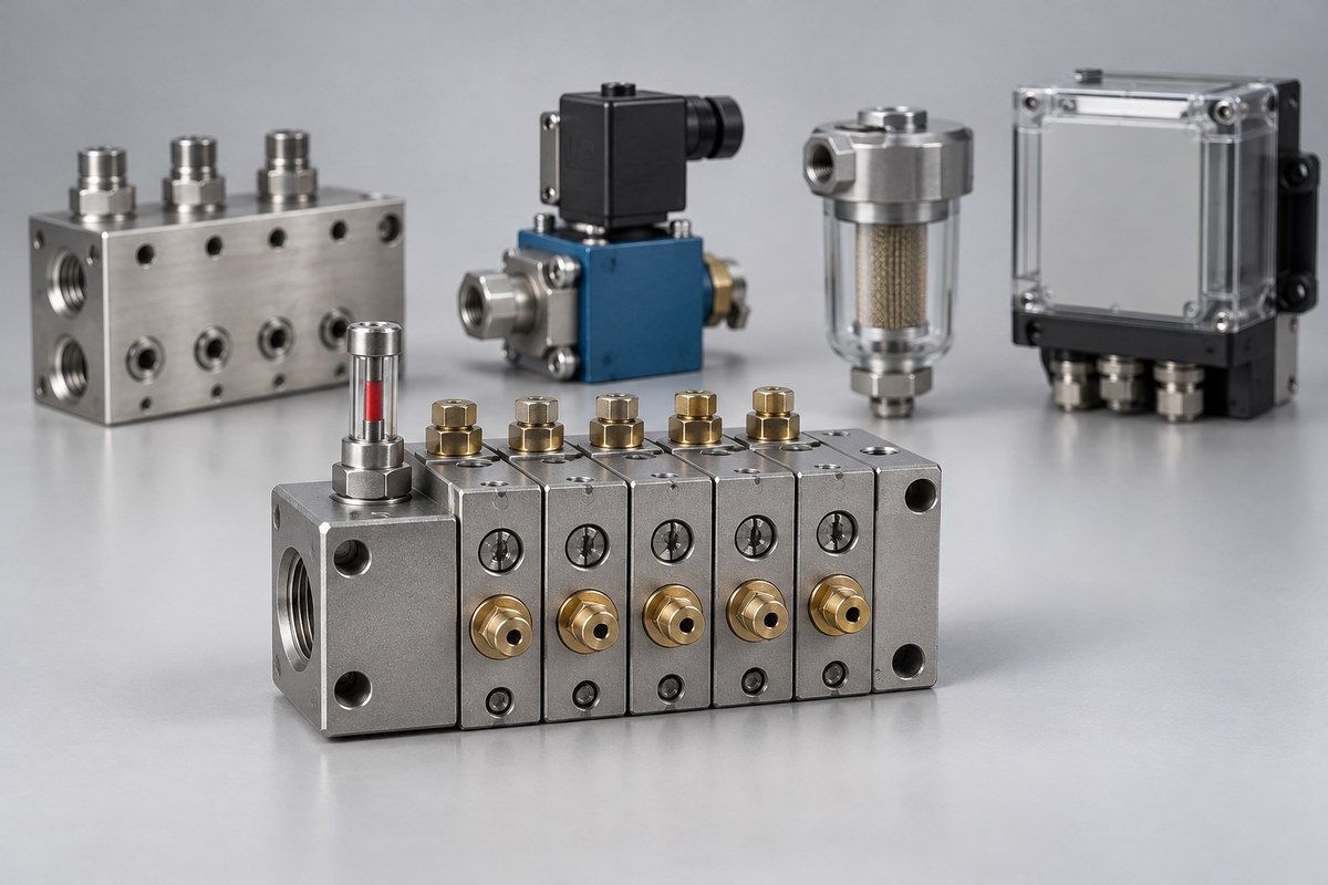 Прогрессивные распределители Tribotec PRA, PRB, BVA