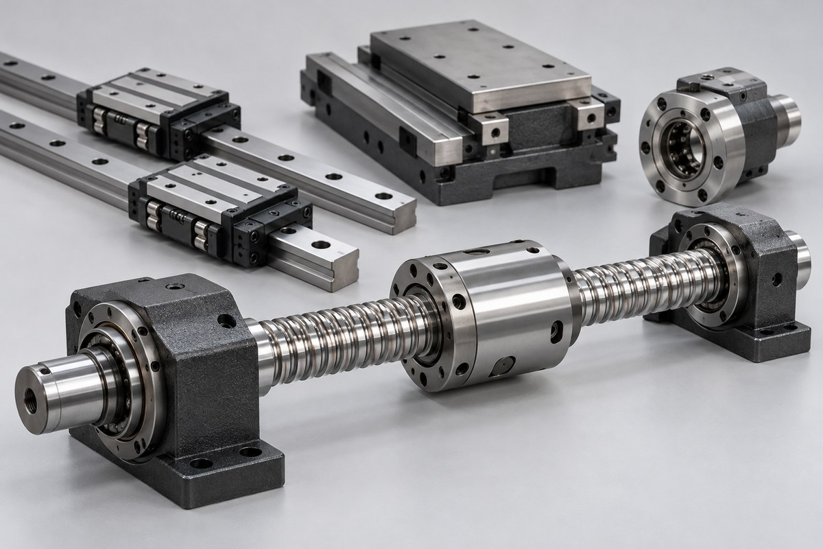 ШВП и направляющие для станков Doosan