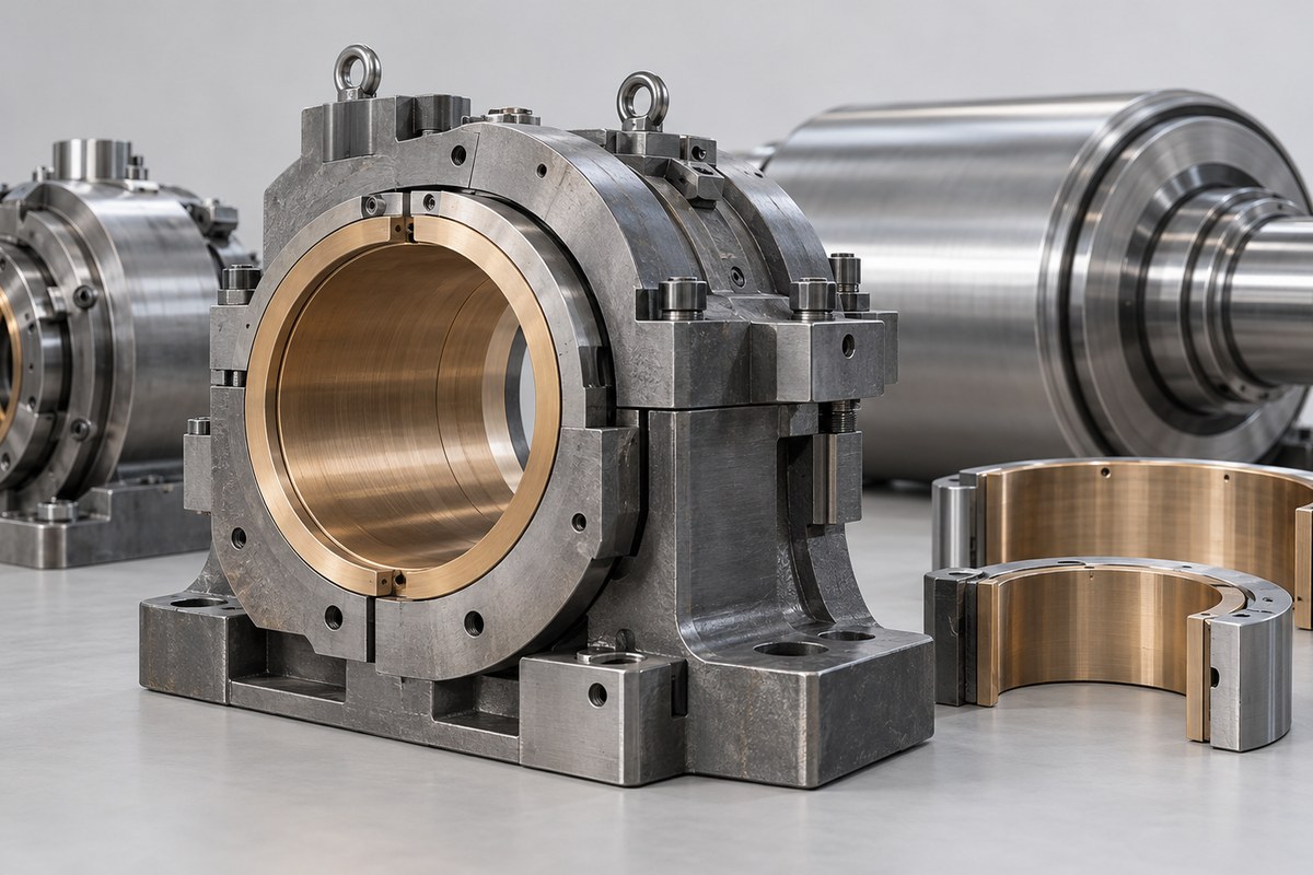 Подшипники жидкостного трения MORGOIL Primetals Technologies