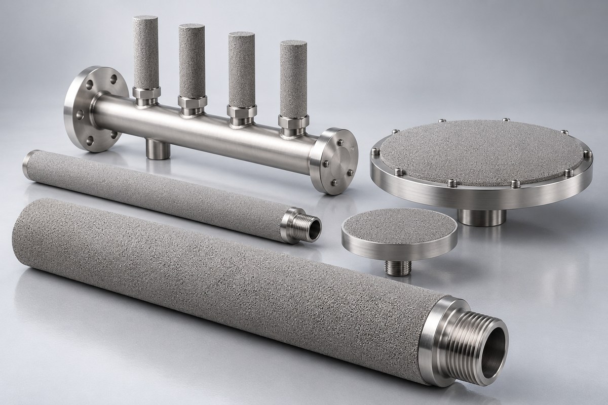 Барботёры и газораспределители GKN Sinter Metals Filters