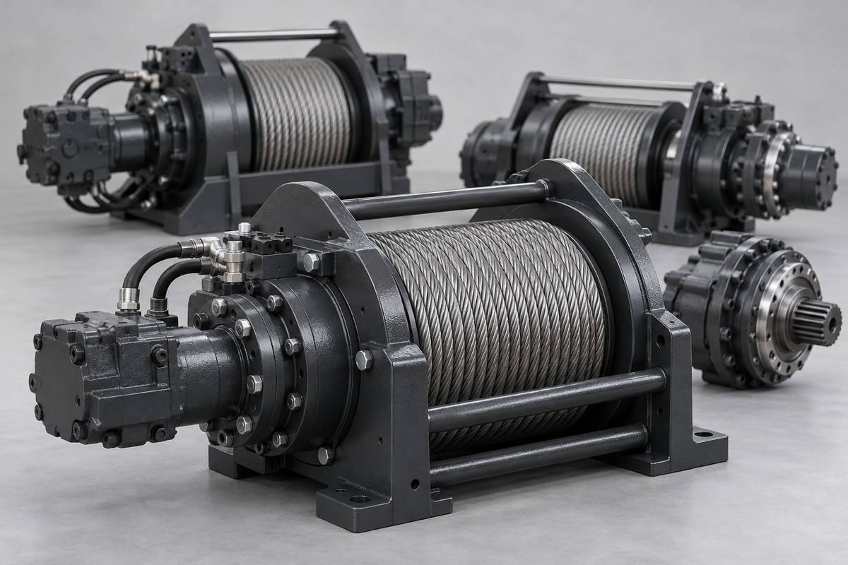 Гидравлические лебёдки Bonny Hydraulic