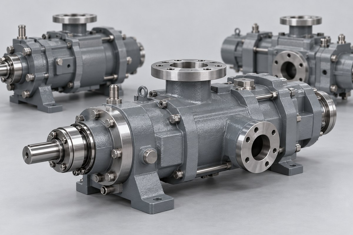 Высоконапорные трёхвинтовые насосы IMO Pump 12D и 12L