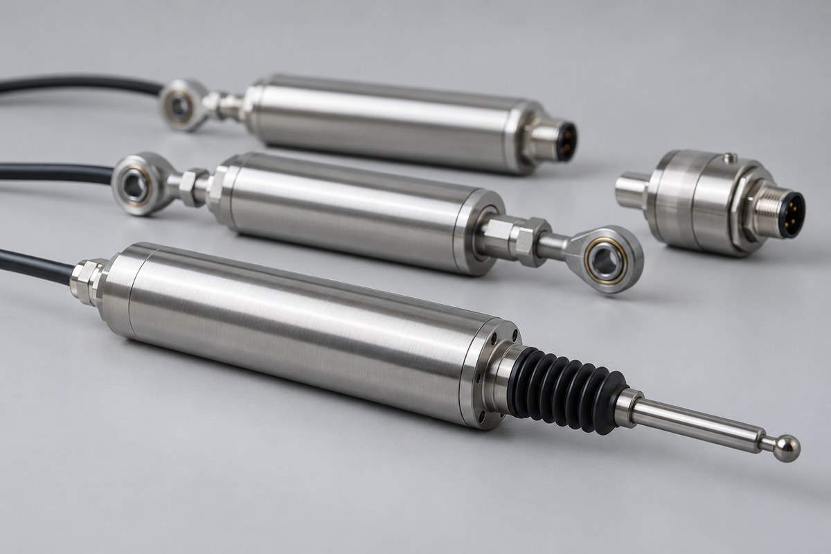 Датчики LVDT SX20MER и щупы SX8MM Meggitt Sensorex