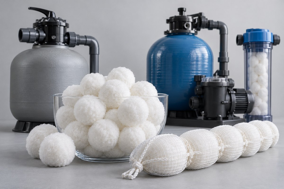 Фильтрующие загрузки FIBALON 3D и FIBALON rope