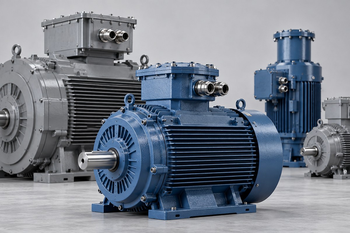 Общепромышленные асинхронные и синхронные электродвигатели Jiamusi Electric