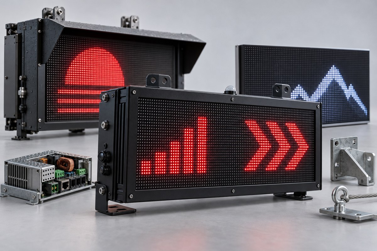 LED-матричные дисплеи Siebert XC50 и XC55