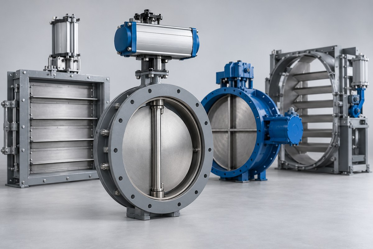 Дамперы CMO VALVES серий GC, GR, ML, MF, LR
