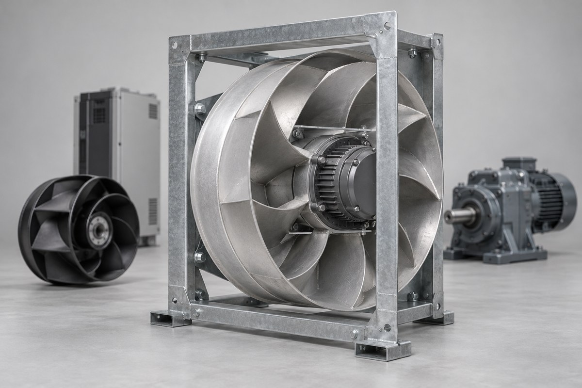 Свободные колёса plug fan Comefri