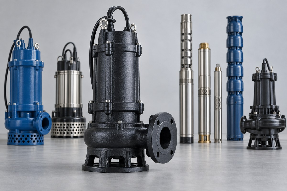 Погружные и скважинные насосы FANCY PUMP