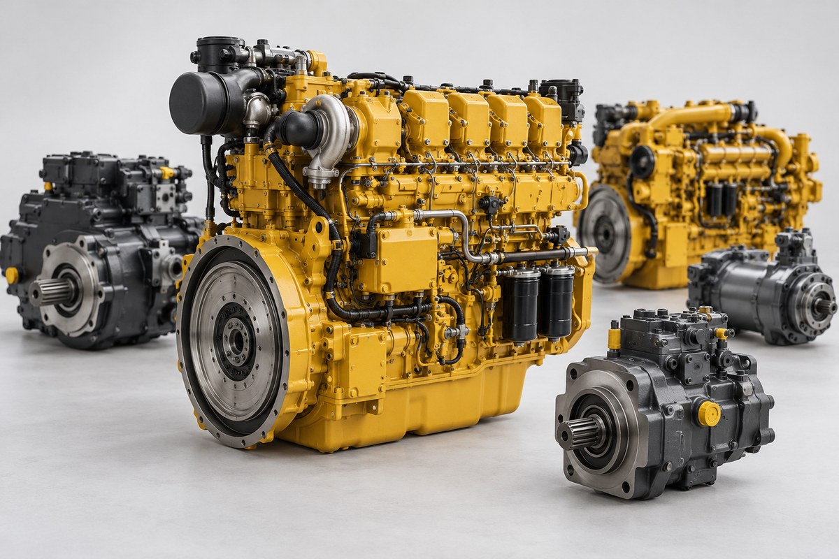 Двигатели, гидронасосы и гидромоторы Liebherr