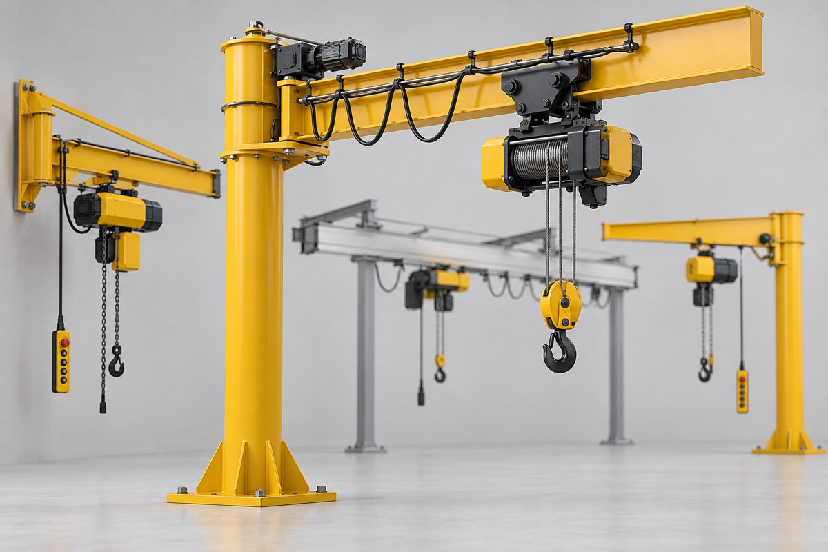 Консольные краны и комплектующие Podemcrane