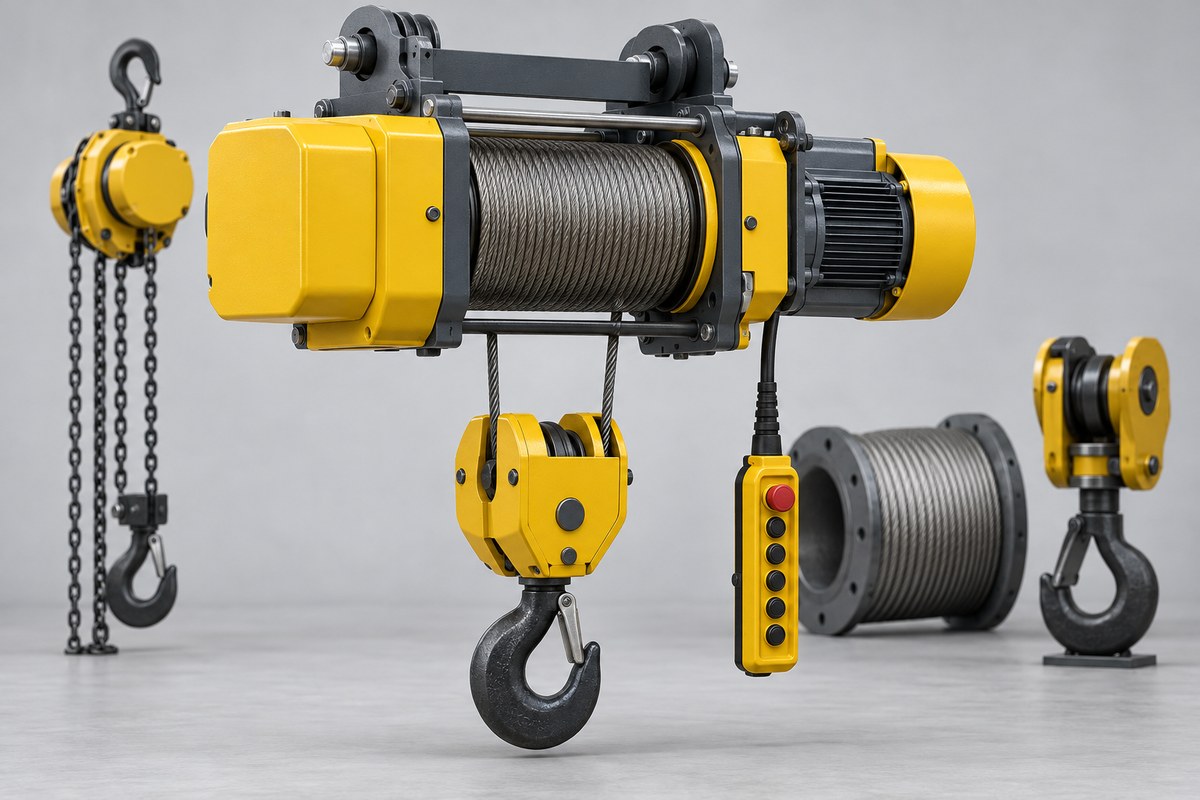 Канатные тали CXT Konecranes