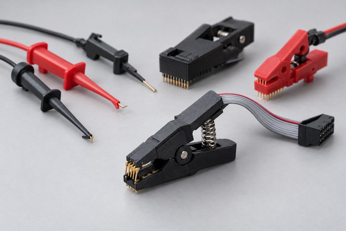 Зажимы и клипсы для микросхем Pomona Electronics