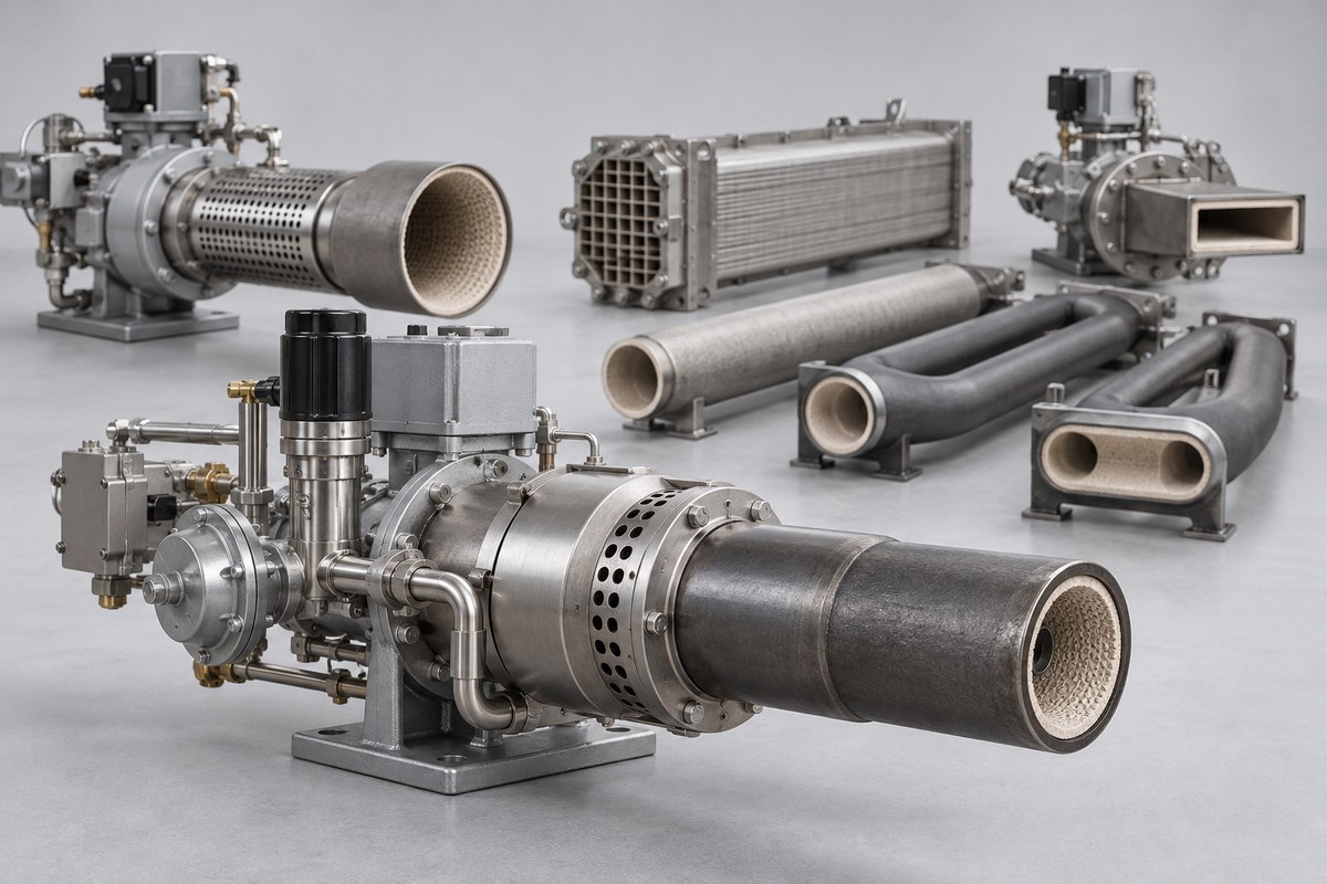 Рекуперативные горелки и горелки для радиационных труб ESA Pyronics