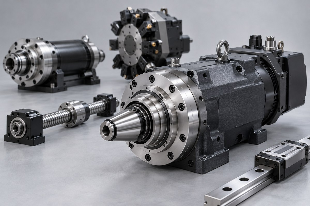 Шпиндели для станков Doosan