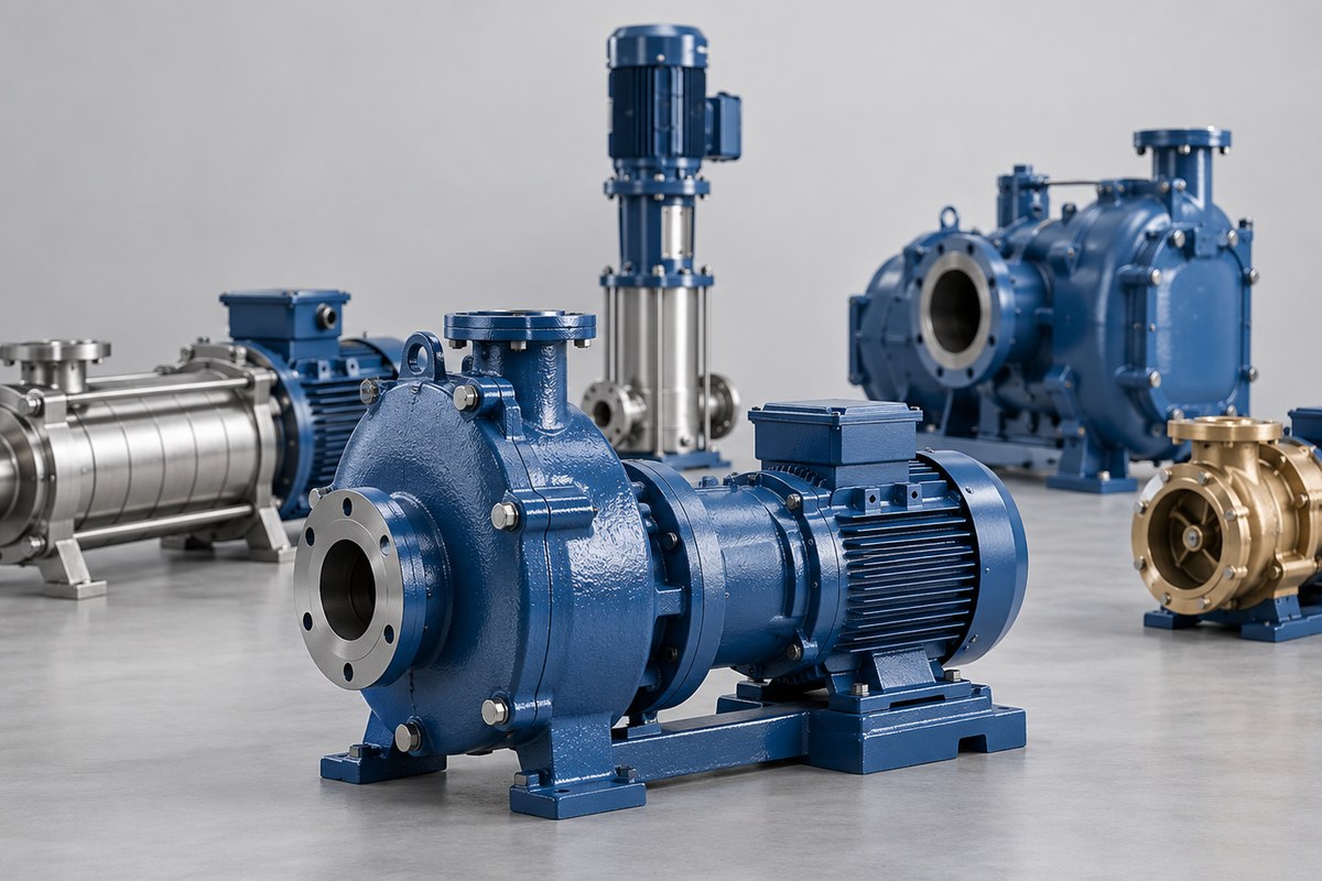 Самовсасывающие и многоступенчатые насосы Johnson Pump